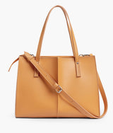 Luxe Archive's Mustard work tote bag