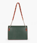 Luxe Archive's  Army green loop strap shoulder bag