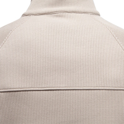 European And American Half Zipper Sweater Stand-up Collar All-match Fleece Men's Sweater Top